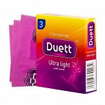 Презервативы DUETT ultra light №3