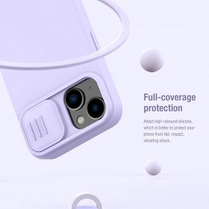 Чехол Nillkin CamShield Silky Silicon case для Apple Iphone 14 Plus