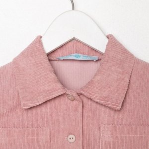 Платье детское KAFTAN &quot;Velvet&quot;, 38 (146-152), пыльно-розовый