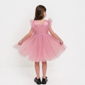 Платье детское с крылышками KAFTAN р. 30 (98-104 см), розовый