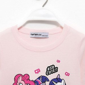 Футболка с длинным рукавом "So cute", My Little Pony, рост 98-104