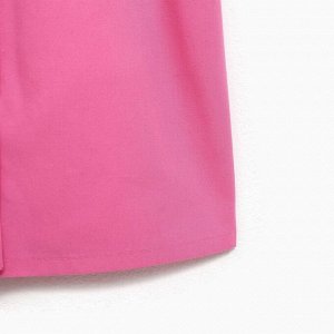 Платье детское с карманами KAFTAN 32 (110-116 см), цвет ярко-розовый
