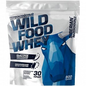 Протеин SIBERIAN NUTROGUNZ Wild Food Whey - 900г