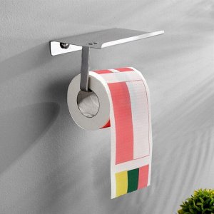 Сувенирная туалетная бумага "Флаг Польша, Латвия Литва", 9,5х10х9,5 см