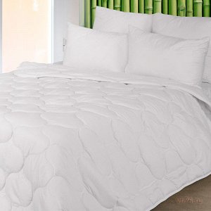 Одеяло Бамбуковое волокно 50%,полиэстер 50% / микрофибра (100% полиэстер) белая
Одеяло классическое, 300 г/м2