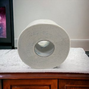 Туалетная бумага 3 слойная, 12 рулонов MIRAE Deluxe, 25м, Корея