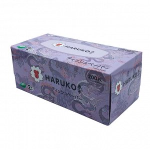 Салфетки в коробке HARUCO, 2-х. слойные, 200 шт./коробка