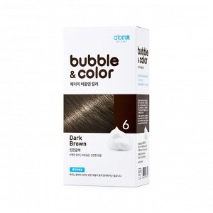 Atomy Bubble & Color Темно-коричневый 6