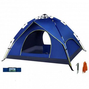 Палатка Качественная классическая палатка для туризма и отдыха на природе. 
Раскладывается как зонтик. ( полуавтомат ).
Однослойная.
Есть только верхний небольшой тент.

Размер 210х210 см.
Высота 150 