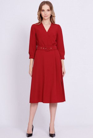 Платье Solei 3816 красный