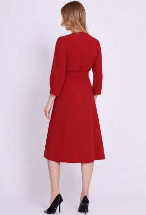 Платье Solei 3816 красный