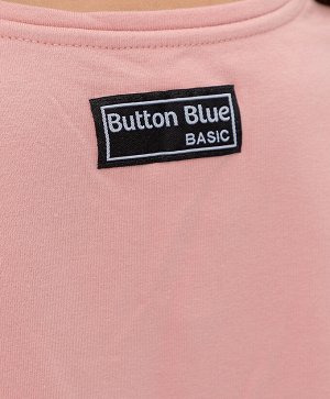 Футболка с длинным рукавом розовая Button Blue