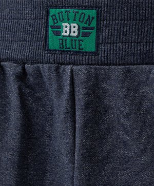 Брюки-джоггеры с карманами синие Button Blue