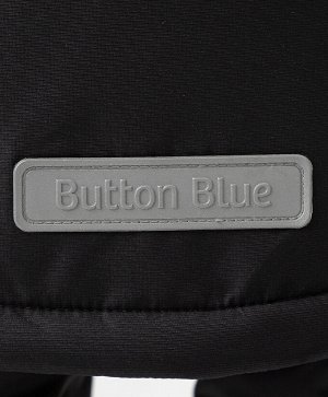 Пальто зимнее с мембраной черное Active Button Blue