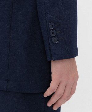 Пиджак однобортный с карманами синий Button Blue Teens line