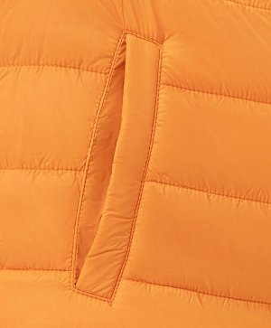 Куртка демисезонная базовая с капюшоном оранжевая Button Blue