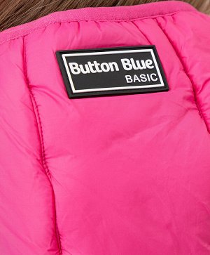 Куртка демисезонная базовая с капюшоном розовая Button Blue