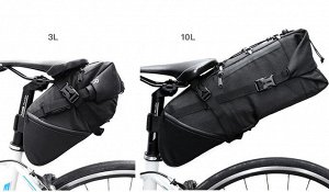 Туринговая Велосипедная сумка под седло Newboler BAG026. 10л