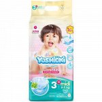 Yoshioki Ultra Thin - детские ультратонкие подгузники 3Mmidi 6-9 кг, 56шт