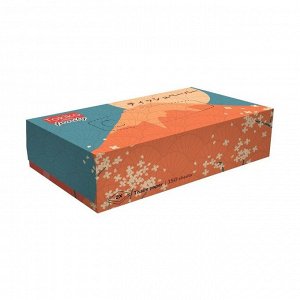 Бумажные салфетки в коробке Tokiko Japan Family 2-слойные 150 шт