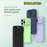 Чехол Nillkin CamShield Silky Silicon case для Apple Iphone 14 Pro