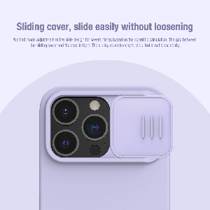 Чехол Nillkin CamShield Silky Silicon case для Apple Iphone 14 Pro Max