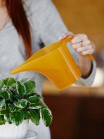 Лейка 0,9л для комнатных растений ОРАНЖЕВЫЙ