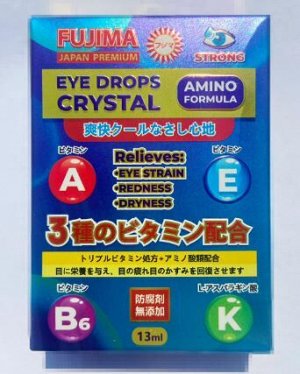 Глазные капли  «FUJIMA» “EYE DROP CRYSTAL”