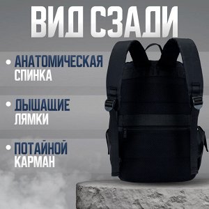 Городской рюкзак, универсальный, с USB портом