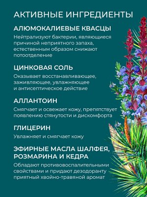 Дезодорант "Лесная свежесть" с цинком