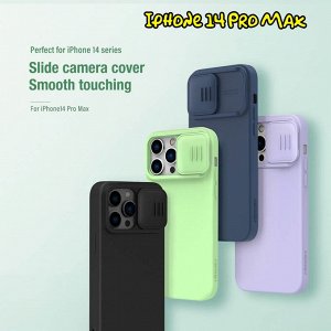 Чехол Nillkin CamShield Silky Silicon case для Apple Iphone 14 Pro Max