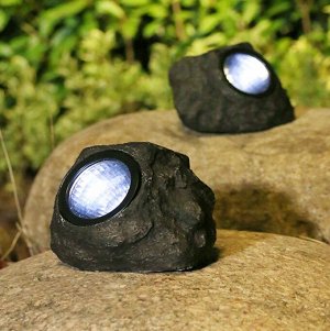 Садовый светильник на солнечной батарее Rock Solar Light