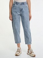 Джинсы slouchy с высокой посадкой