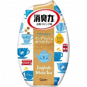 Жидкий освежитель воздуха для комнаты "SHOSHU RIKI" (с ароматом английского белого чая) 400 мл / 18