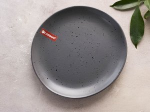 "Stone black" Тарелка обеденная 27,5см
