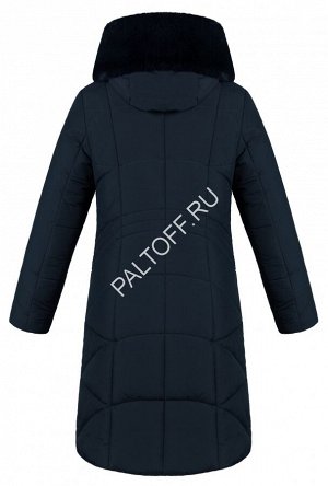 Куртка Маргарет темно-синяя плащевка (синтепон 300) С 1055