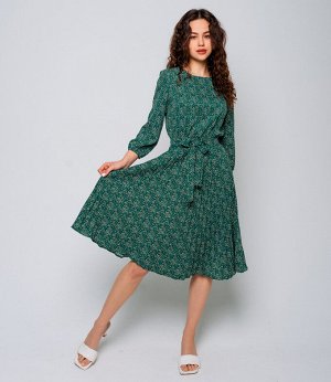 Платье #БШ1752, зеленый