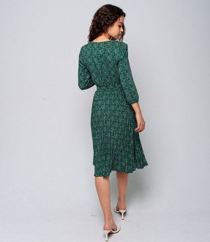 Платье #БШ1752, зеленый
