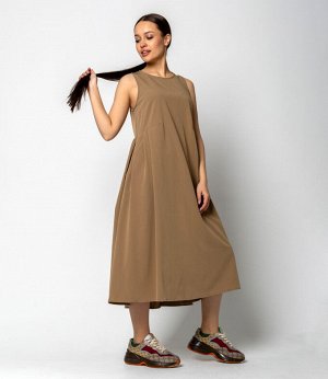 Платье #КТ21371, бежевый