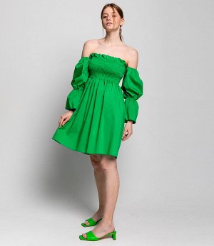 Платье #БШ1769, зеленый