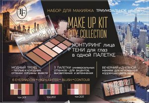 Триумф Набор д/макияжа Make UP Kit City тон 201