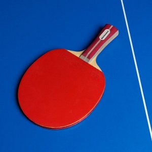 Ракетка для настольного тенниса BOSHIKA Advanced 2*, для любителей, накладка DOUBLE FISH 815 1,5 мм, коническая ручка