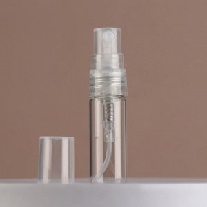 Флакон для парфюма, с распылителем, 3 мл, цвет прозрачный
