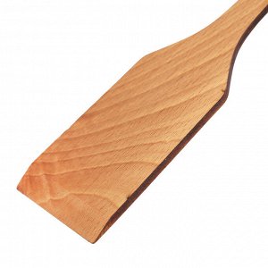 Лопатка деревянная 29х6х0,4см, бук (Россия)