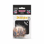 Ароматизатор подвесной сити YAMMY  картон с пропиткой Квадрат &quot;Shanghai&quot;