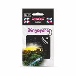 Ароматизатор подвесной сити YAMMY  картон с пропиткой Квадрат &quot;Singapore&quot;