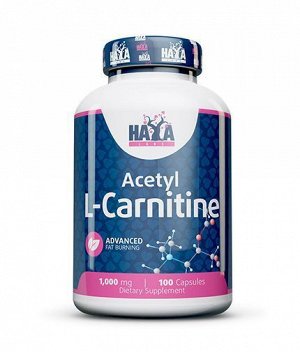 L-карнитин Haya Labs Acetyl L-Carnitine 500мг - 100 капс.