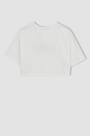 DeFacto X Wiser Wash Oversize-футболка с круглым вырезом и короткими рукавами