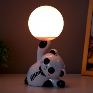 Настольная лампа "Панда" LED 3Вт 3000К белый 14х7х26 см