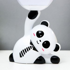Настольная лампа "Панда" LED 3Вт 3000К белый 14х7х26 см